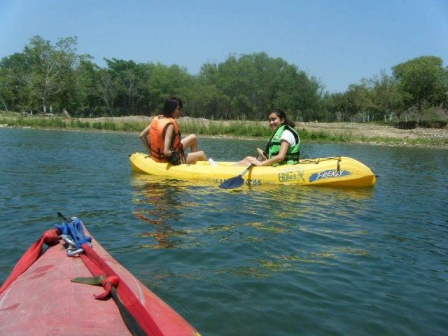 Kayakeando en Vera